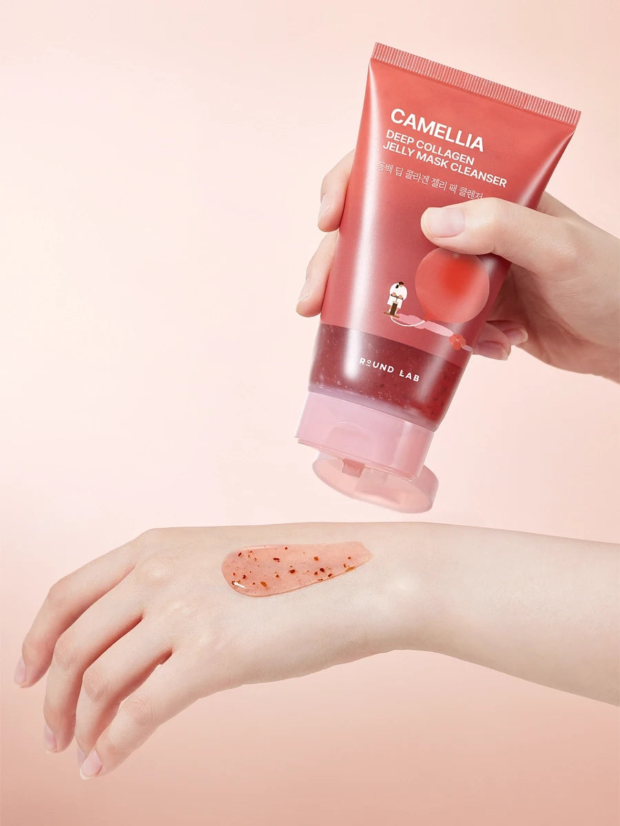 Round Lab Camellia Deep Collagen Jelly Mask Cleanser 150ml