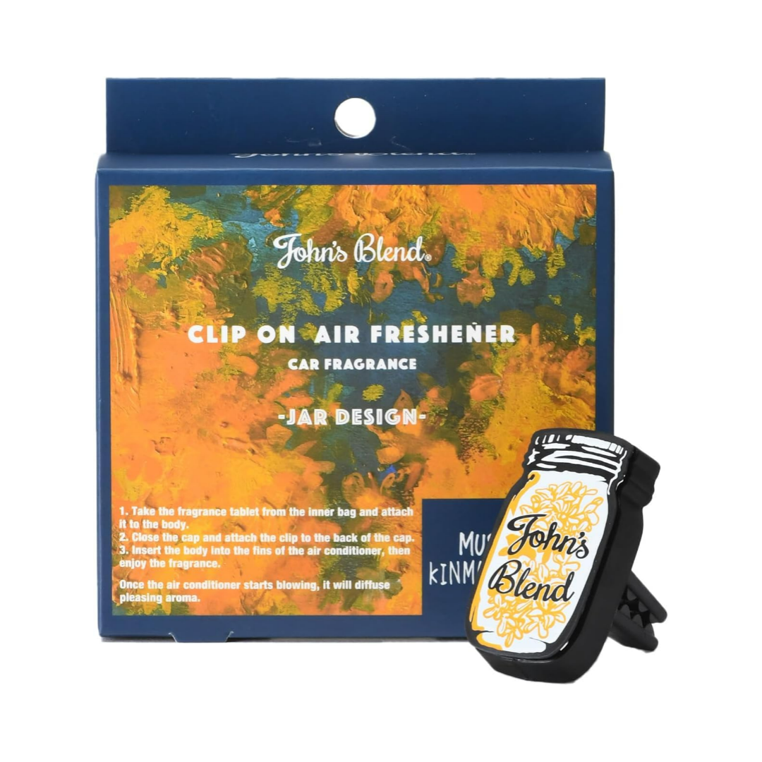 John's Blend Fragrance Clip-on Air Freshener