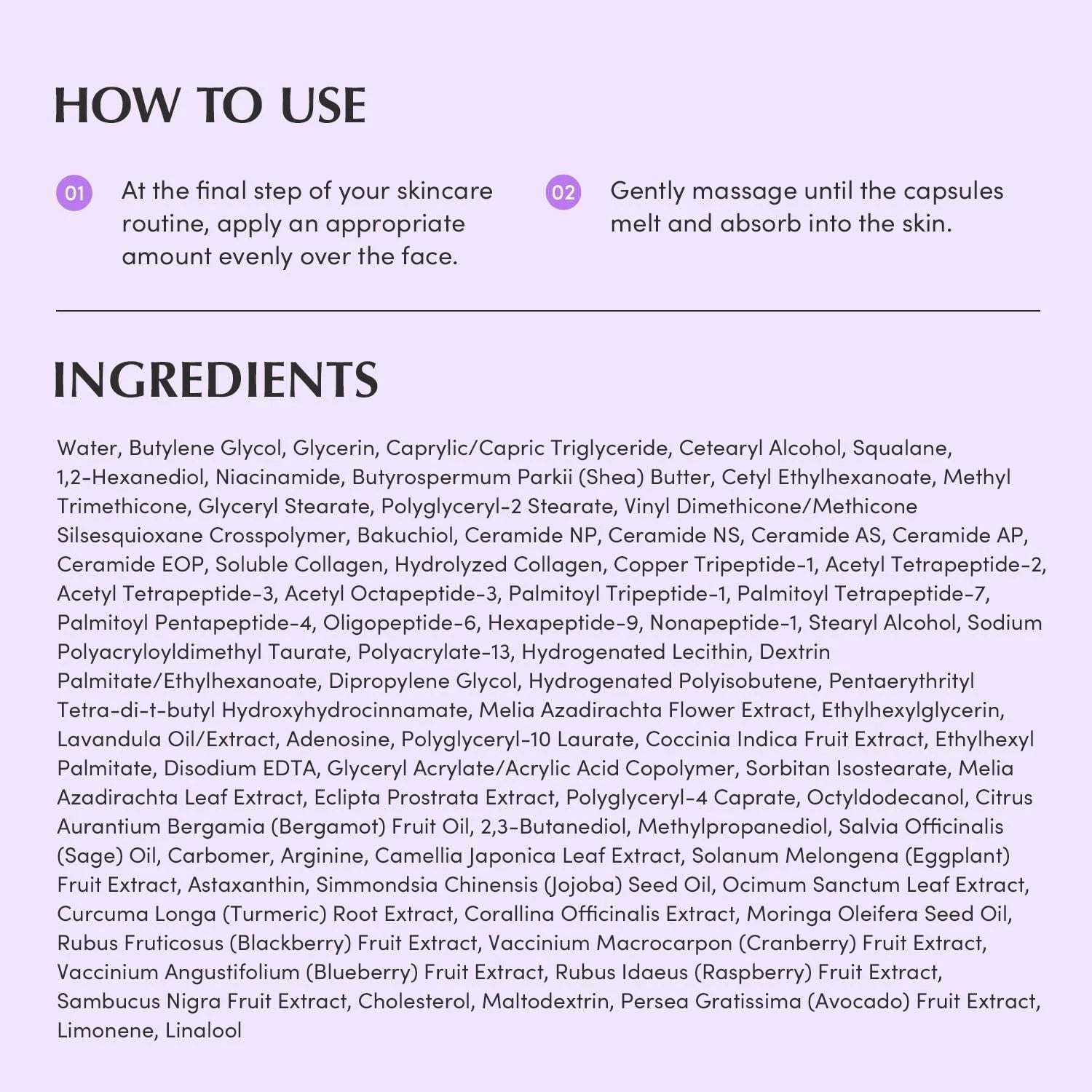Eqqualberry Bakuchiol Plumping Capsule Cream 50ml