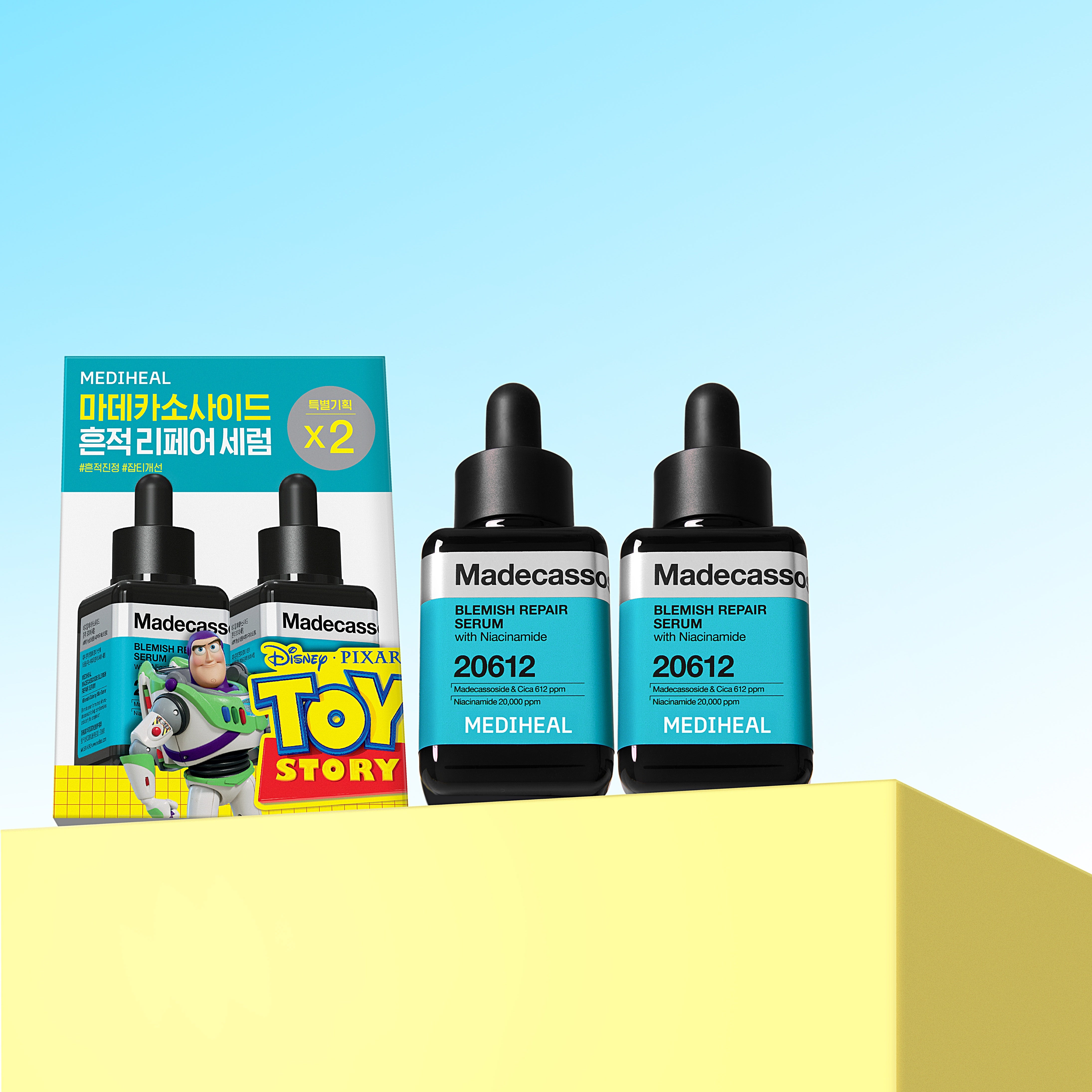 Mediheal Madecassoside Blemish Repair Serum 1+1 Set [Toy Story]