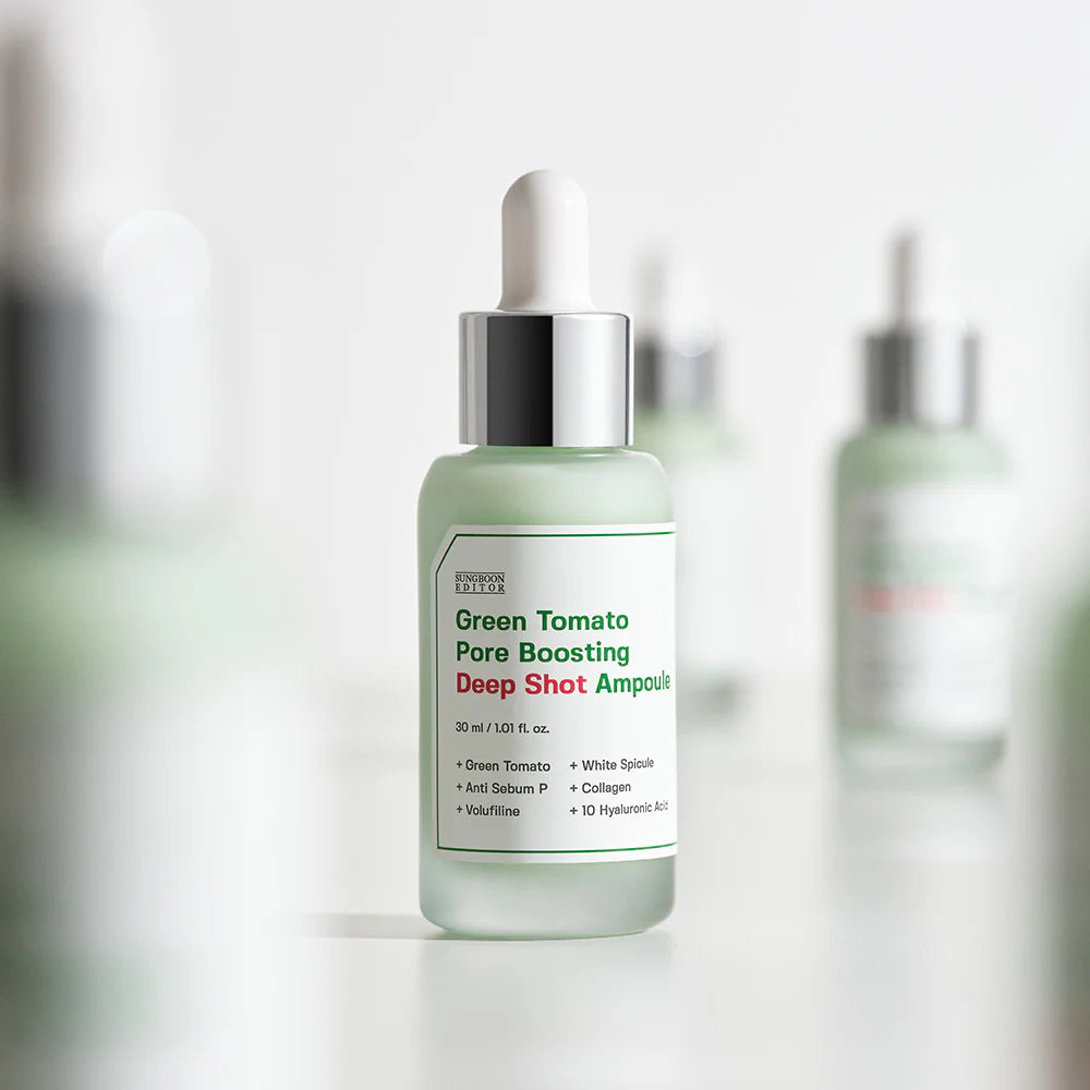 Sungboon Editor Green Tomato Pore Boosting Deep Shot Ampoule 30ml