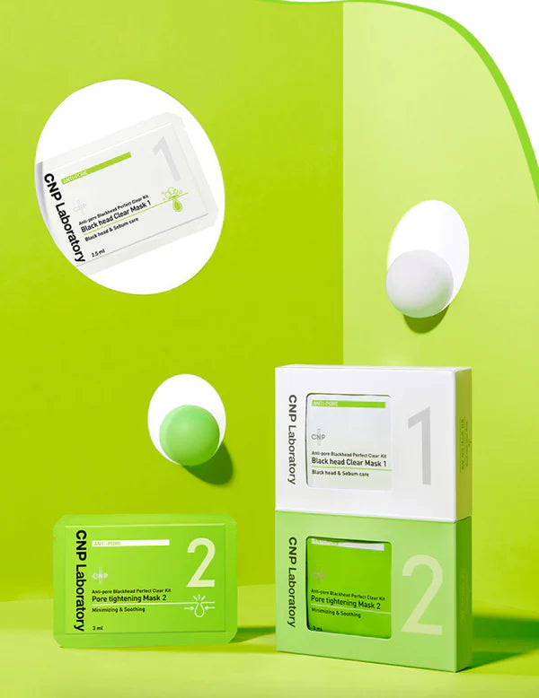 CNP Laboratory Anti-Pore Black Head Perfect Clear Kit 3 Times