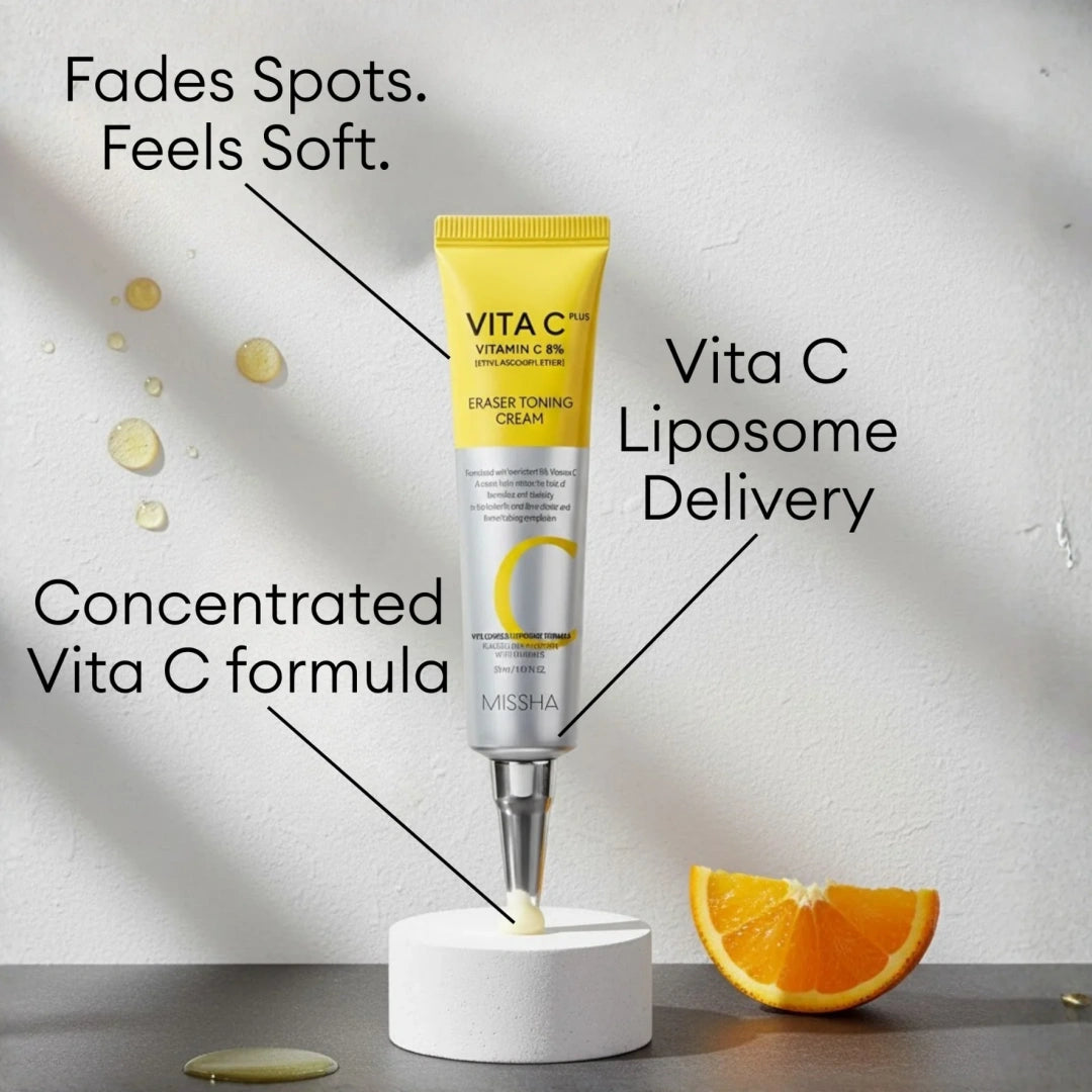Missha Vita C Plus Eraser Toning Cream 30ml