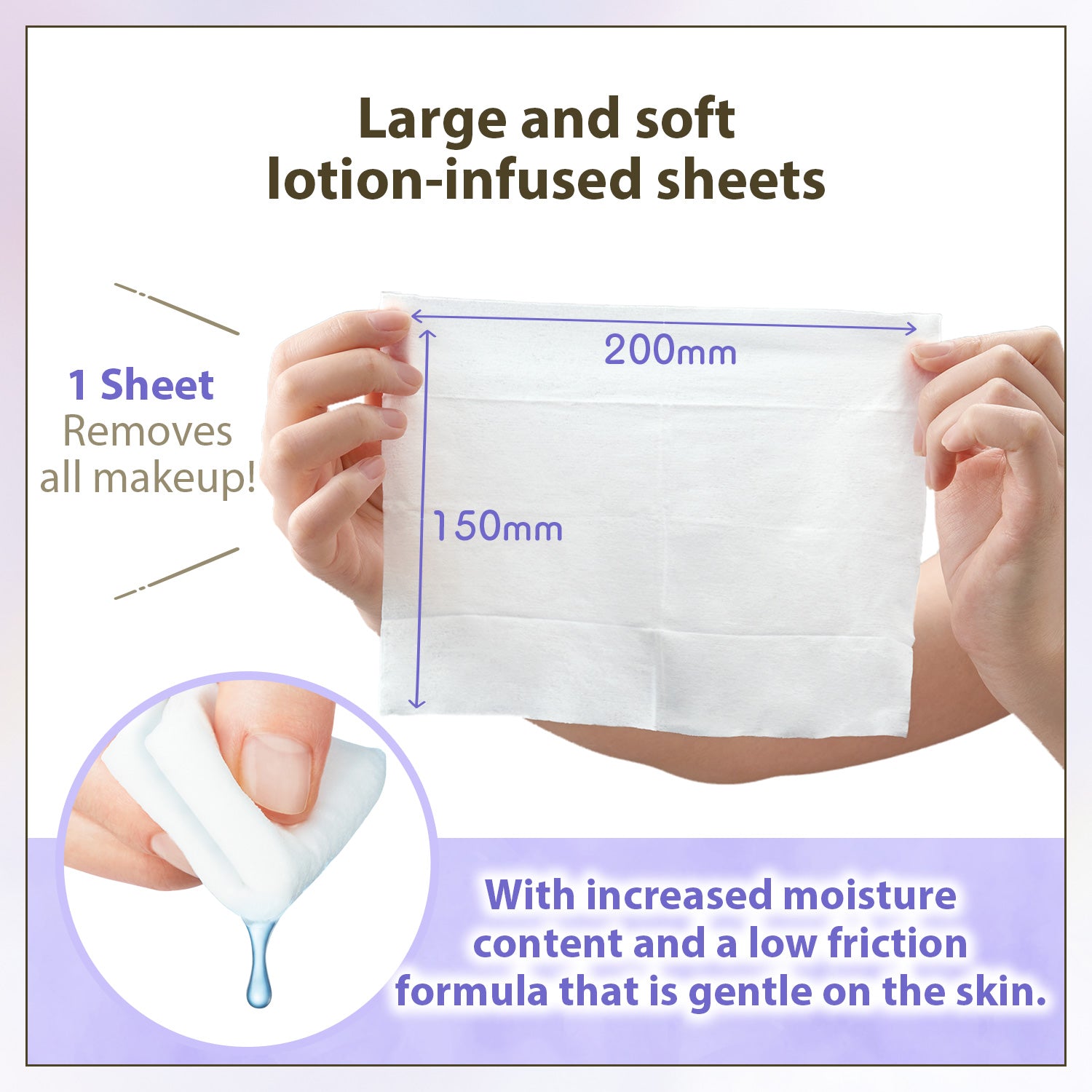 Bifesta Micellar Cleansing Sheet Enrich 46 Sheets