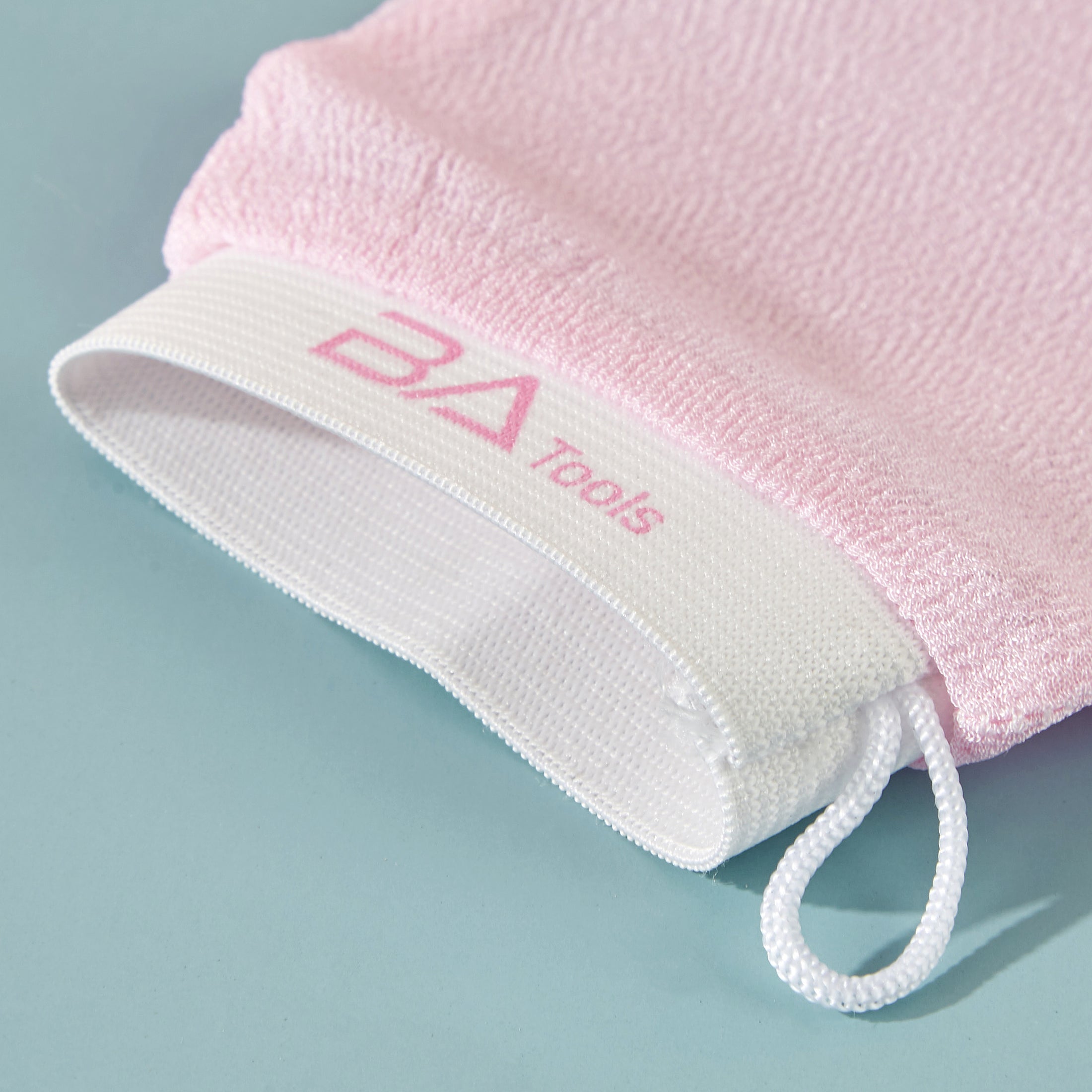 BA Tools Exfoliating Face Mitt Pink