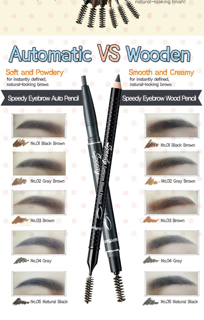 Peripera Speedy Eyebrow Auto Pencil