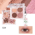 Load image into Gallery viewer, Flortte Nice to Meet Chu 4-color Eyeshadow Palette 4g
