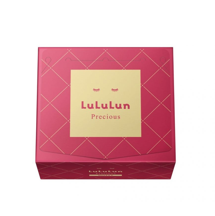 Lululun Precious Sheet Mask Moist (Red) 4FB 32 Sheets