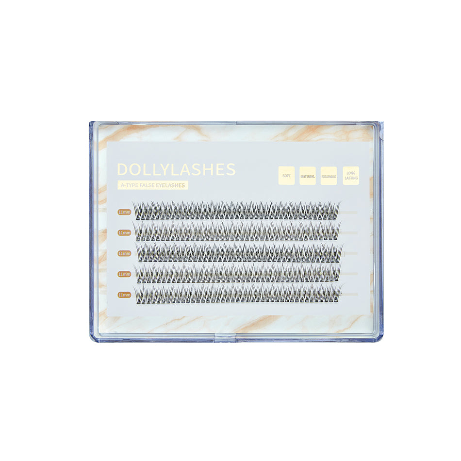 Dollylashes Fish Tail False Lashes 11mm