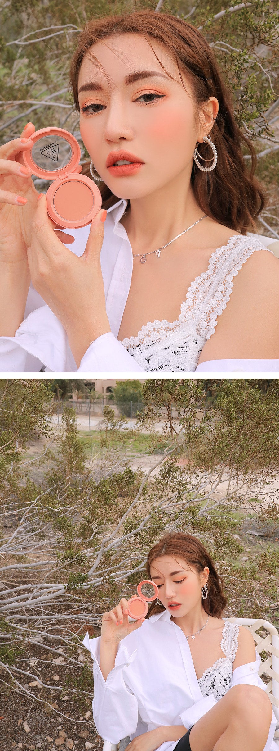 3CE Stylenanda Face Blush #Peach Splash