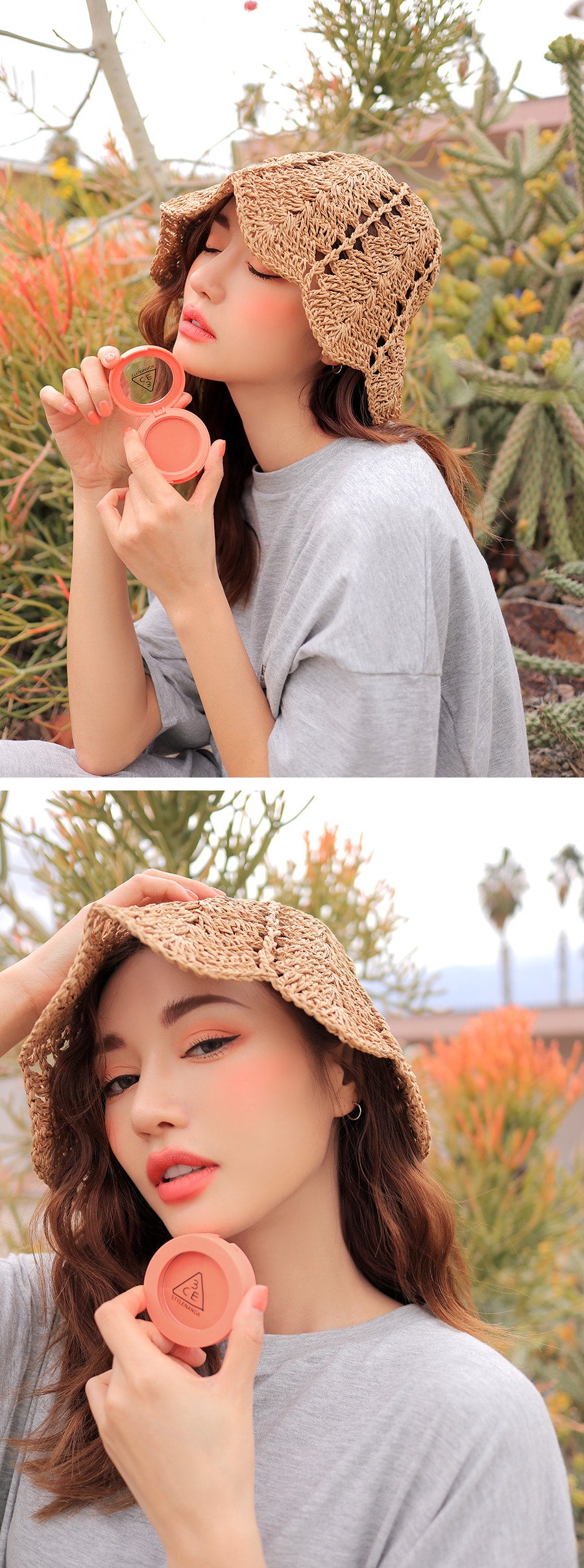 3CE Stylenanda Face Blush #Soft Salmon