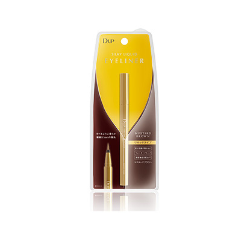 Dup Silky Liquid Eyeliner Waterproof Mustard Brown