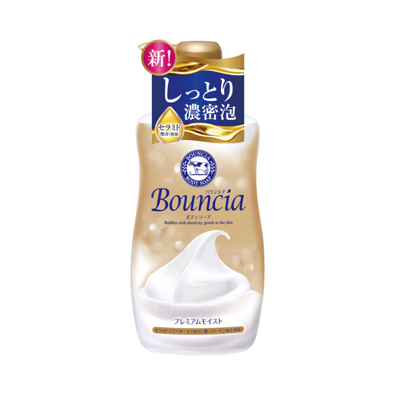 Bouncia Body Soap Premium Moist Silky Blossom Scent 460ml