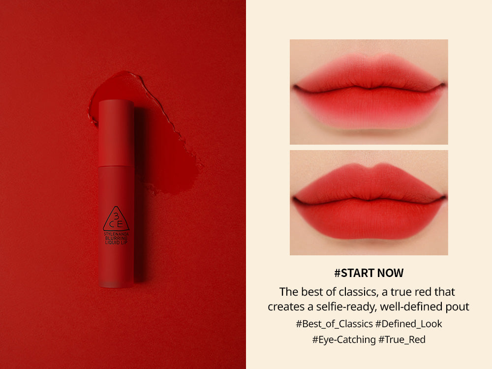 3CE Blurring Liquid Lip #Start Now