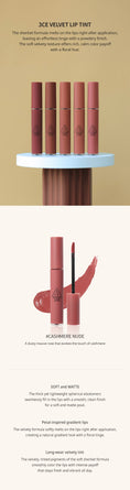 Load image into Gallery viewer, 3CE Velvet Lip Tint #Cashmere Nude
