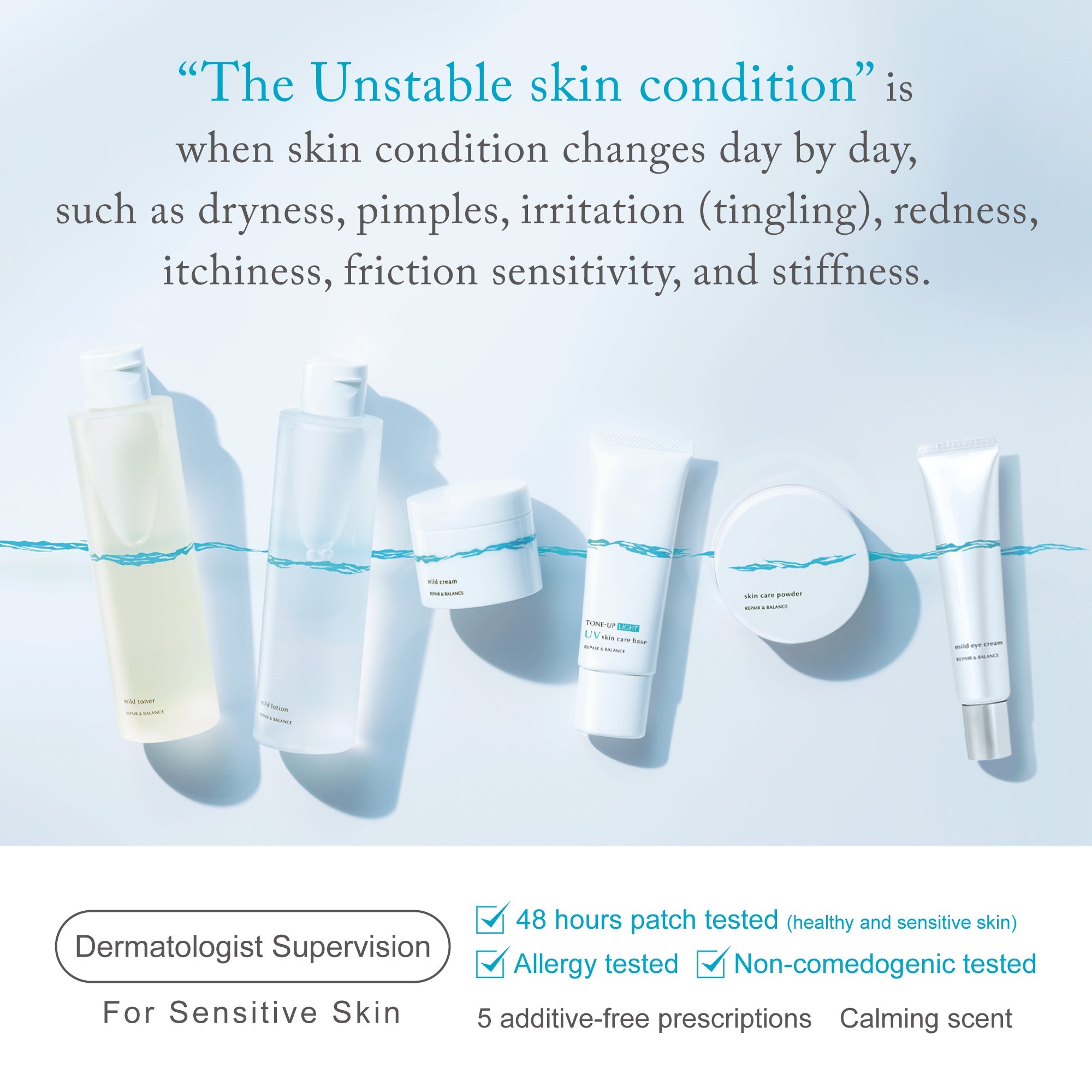 Meishoku Repair&Balance Mild Skin Care UV Base Rose Tone Up 40g