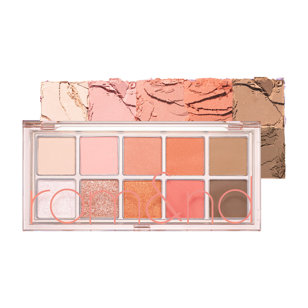 Rom&nd Better Than Palette 08 Peach Dahlia Garden