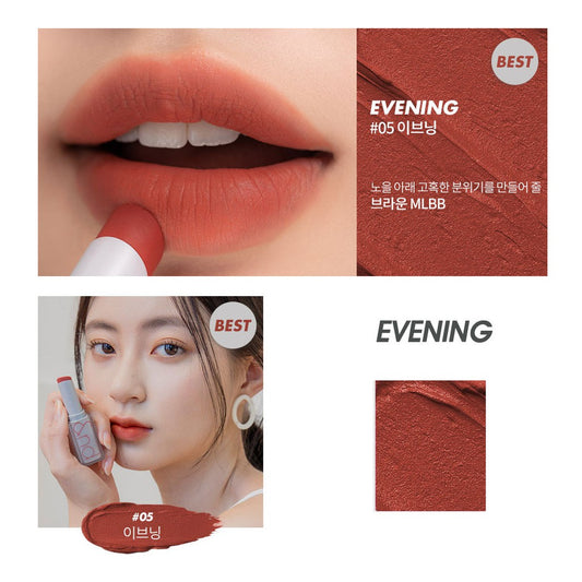 Rom&nd Zero Matte Lipstick 05 Evening