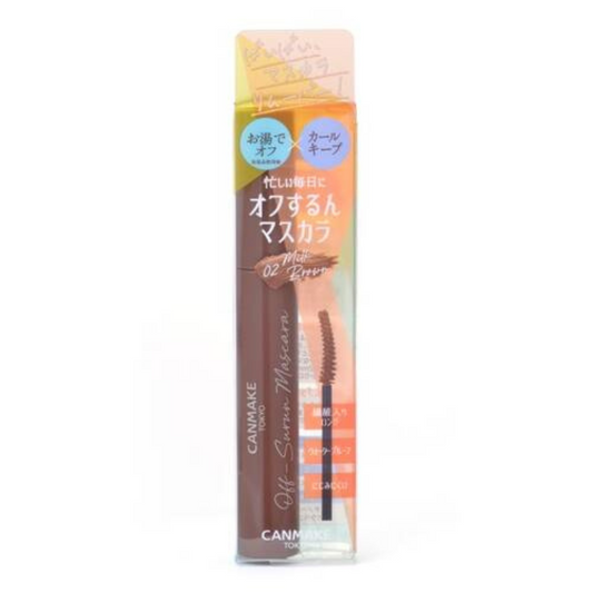 Canmake Off-Surun Mascara 02 Milk Brown