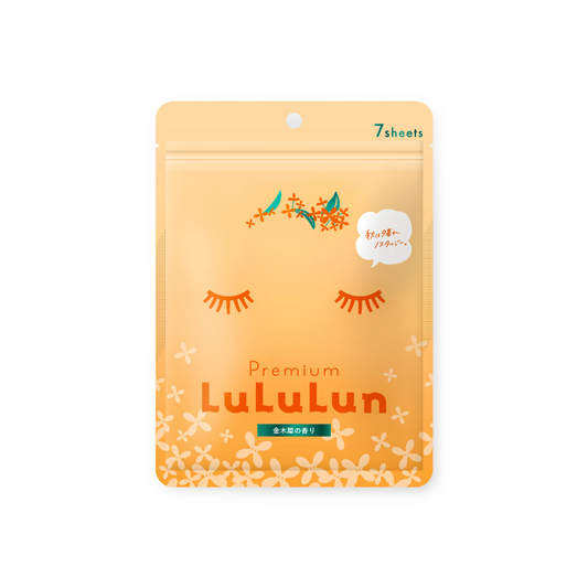 LuLuLun Face Masks Osmanthus 7 sheets x  3 pouches