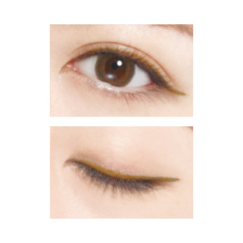 Dup Silky Liquid Eyeliner Waterproof Mustard Brown