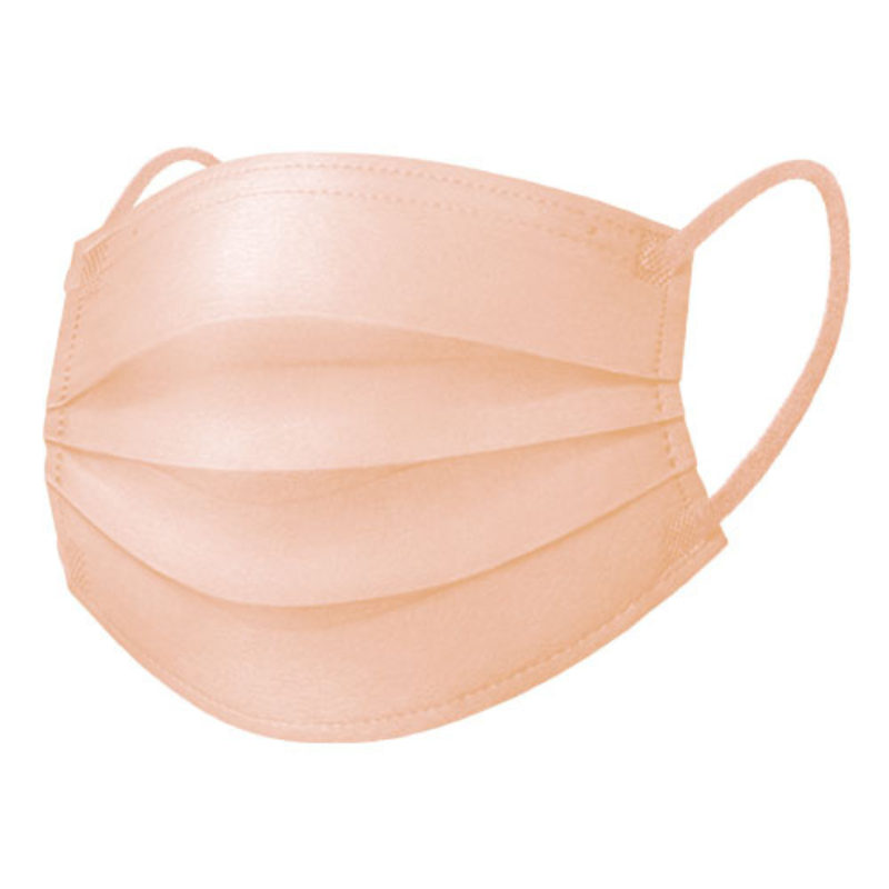 Spun Mask Non-Woven Mask & Gauze Coral Pink 7p