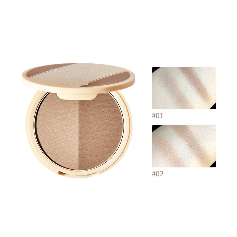 Judydoll Two-Colour Face Contour Powder Palette Bronzer