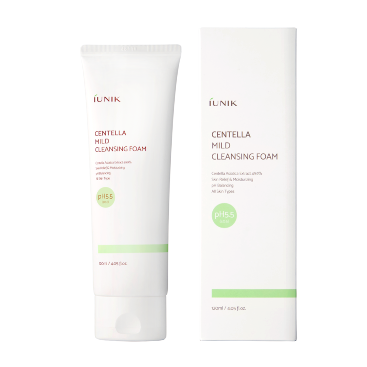 IUNIK Centella Mild Cleansing Foam 120ml