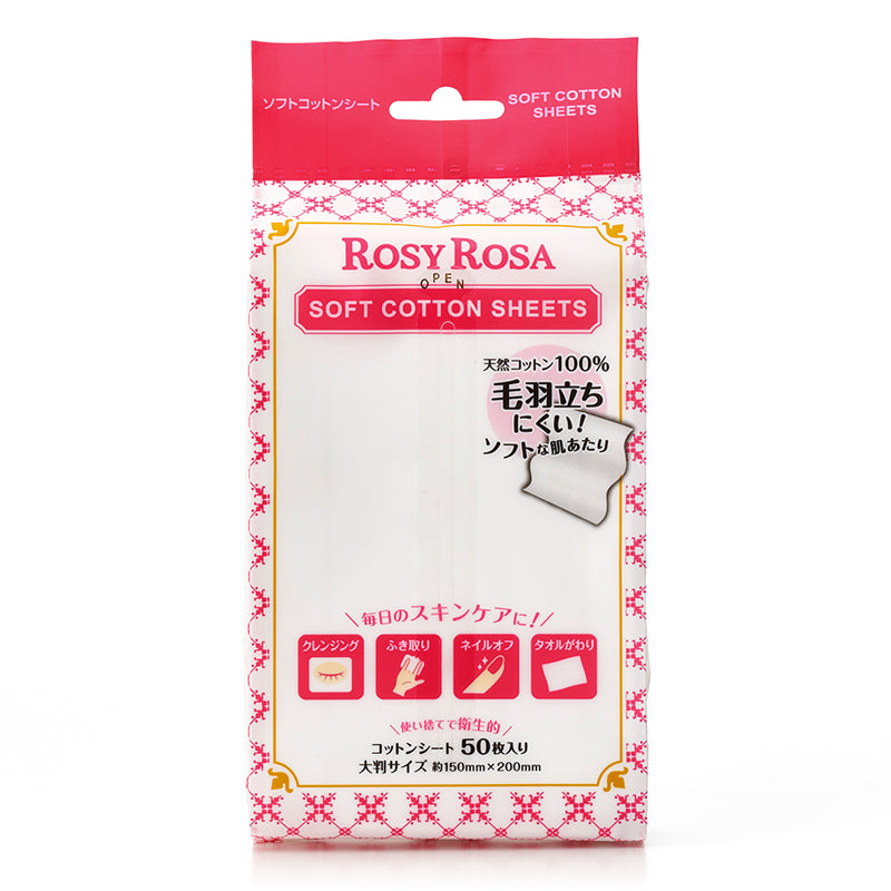 Rosy Rosa Soft Cotton Sheets (50P)