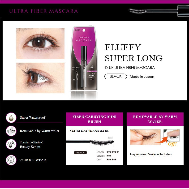 Dup Ultra Fiber Mascara Super Long