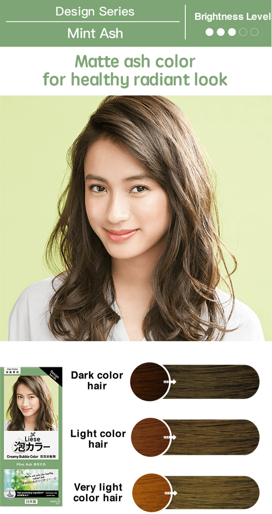 Kao Liese Prettia Bubble Hair Color (British Ash)