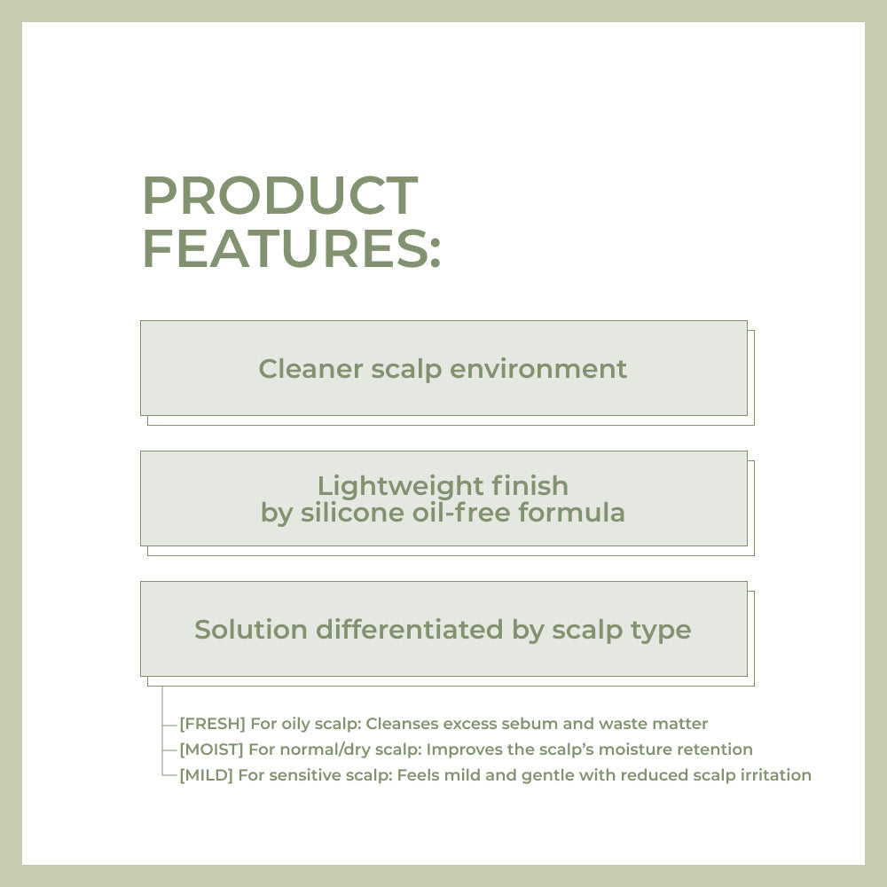 Amos Professional The Green Tea Shampoo Moisturing 500g