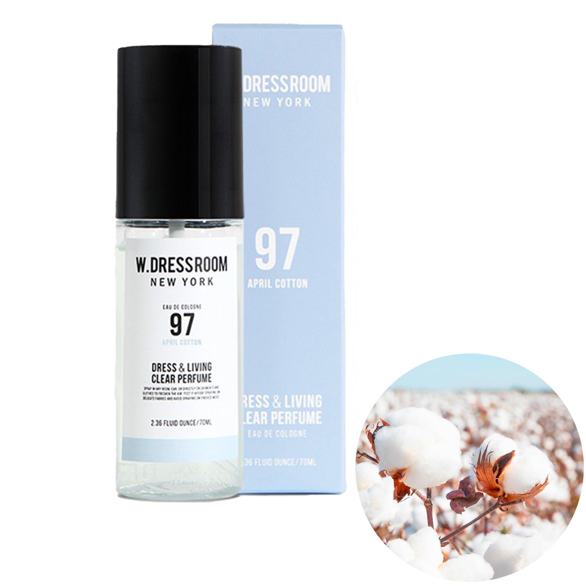 W.DRESSROOM Dress & Living Clear Perfume No.97 April Cotton 70ml