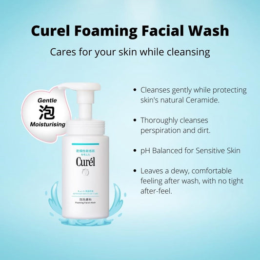 Kao Curel Foaming Wash 150ml