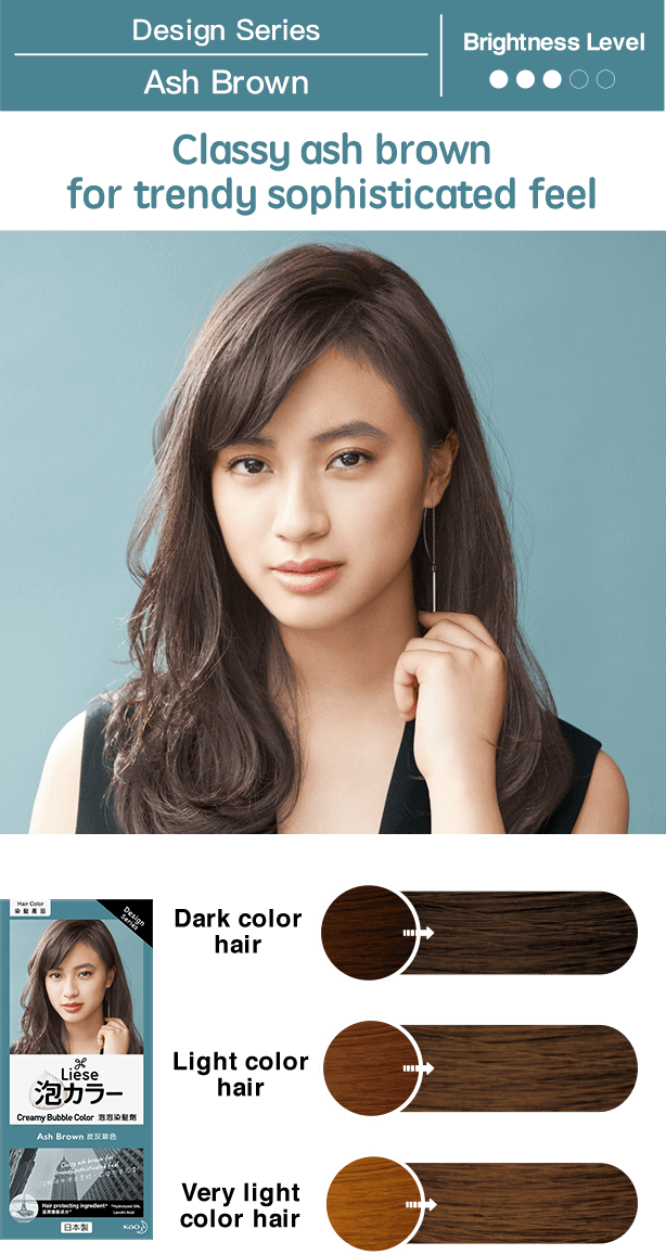 Kao Liese Prettia Bubble Hair Color (New York Ash)