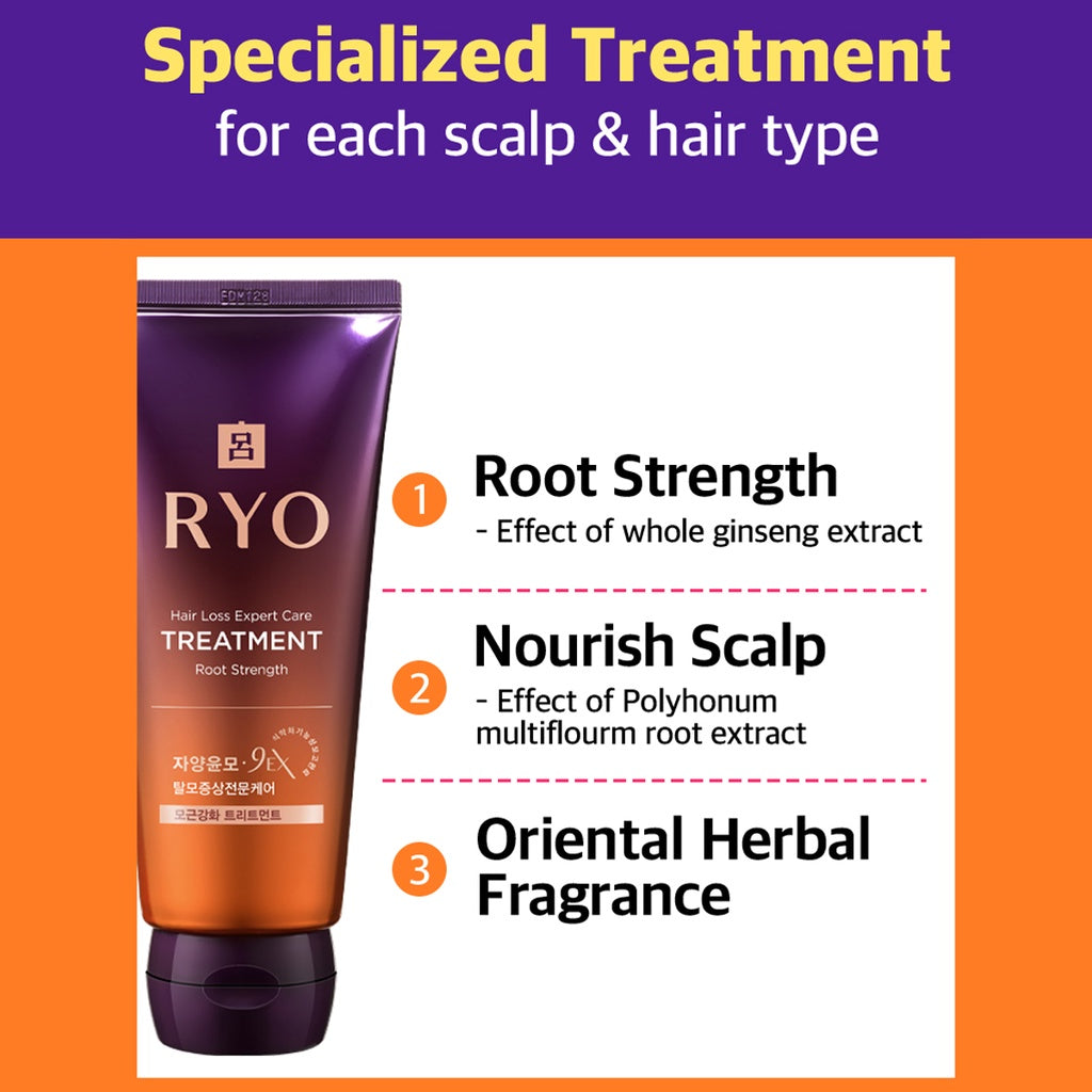 Ryo Hair Loss Expert Care Root Strength Treatment 330ml – W cosmetics