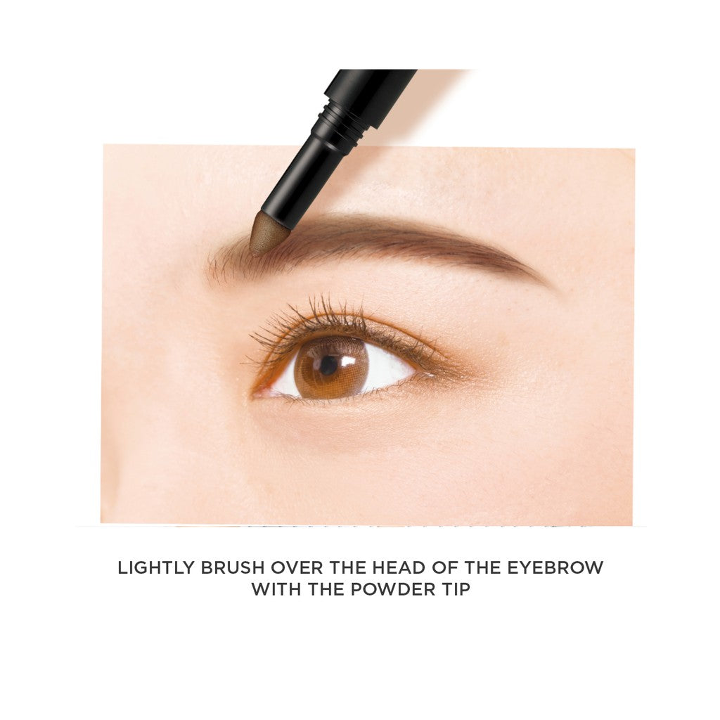 Browlash EX Water Strong W Eyebrow Gel Pencil & Powder Royal Brown