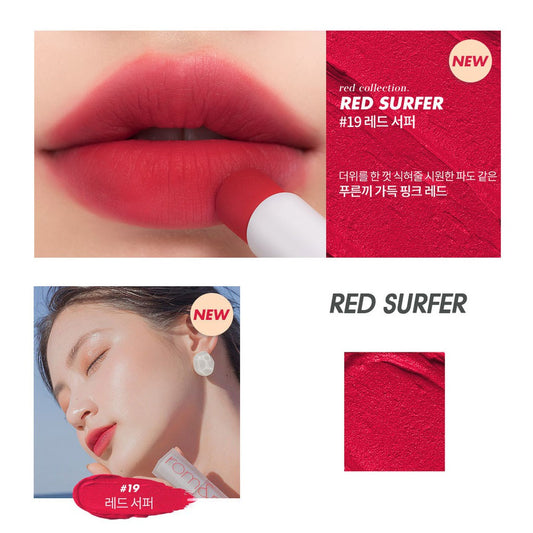 Rom&nd Zero Matte Lipstick 19 Red Supfer