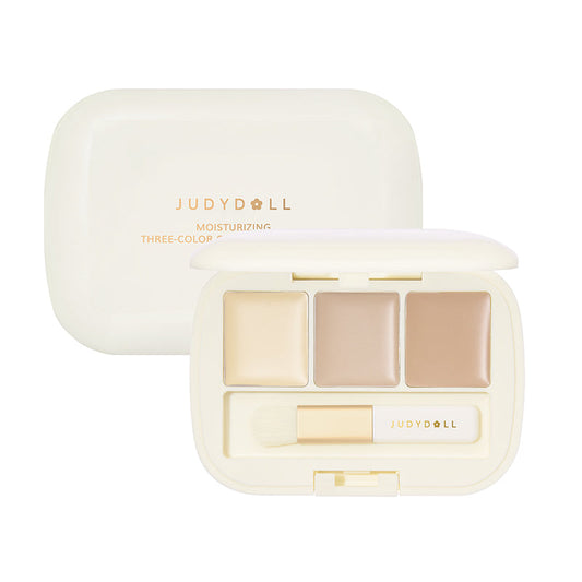 Judydoll Moisterizing Three-color Concealer Palette 2.7g