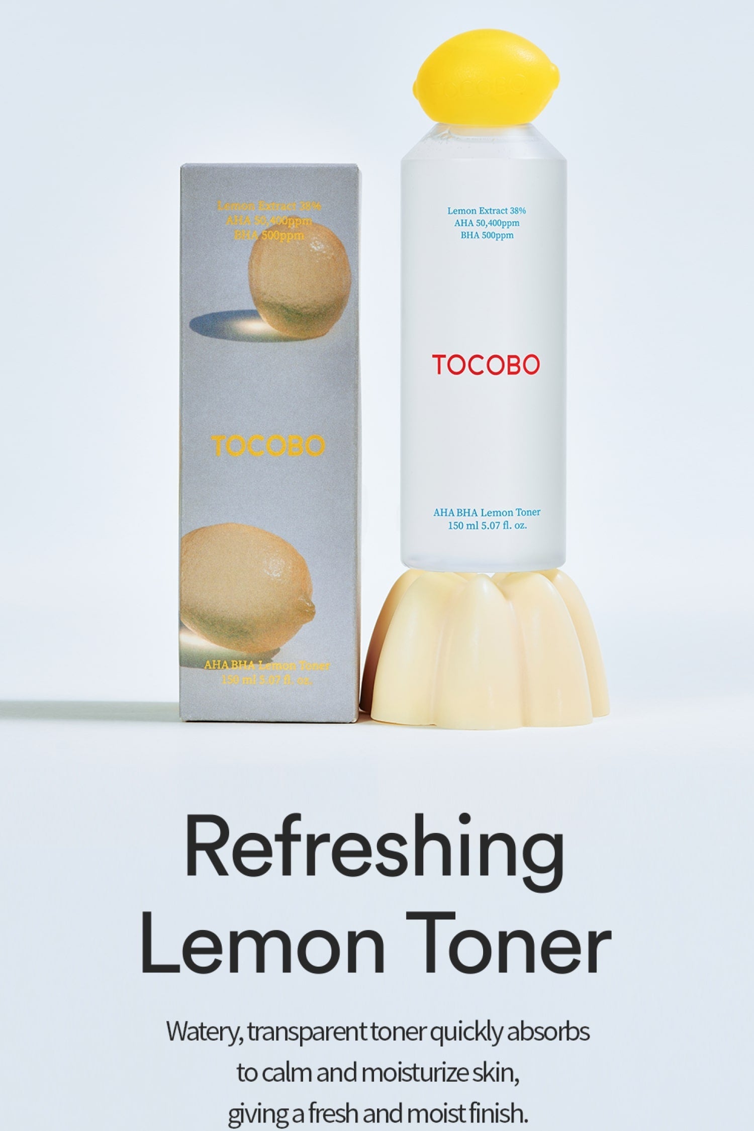 TOCOBO AHA BHA Lemon Toner