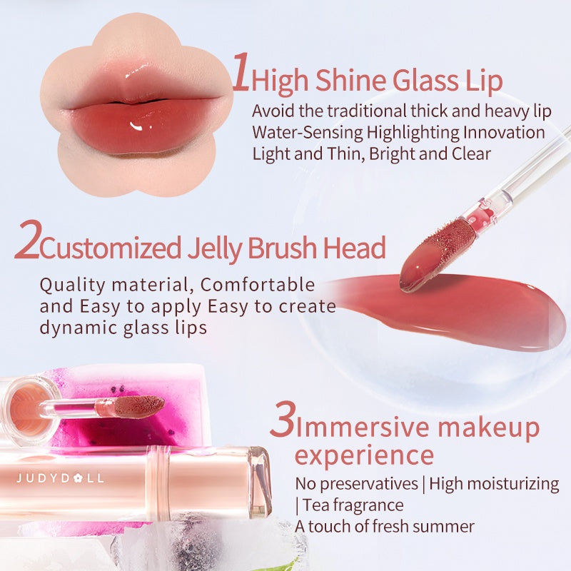 Judydoll Ice Tea Watery Jelly Lip Glaze