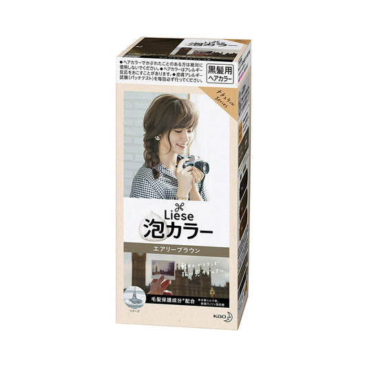 Kao Liese Prettia Bubble Hair Color (Airy Brown)