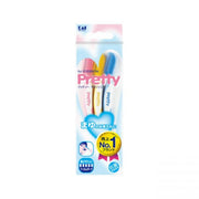 Kai Pretty L-type Eyebrow Razor 3Pcs