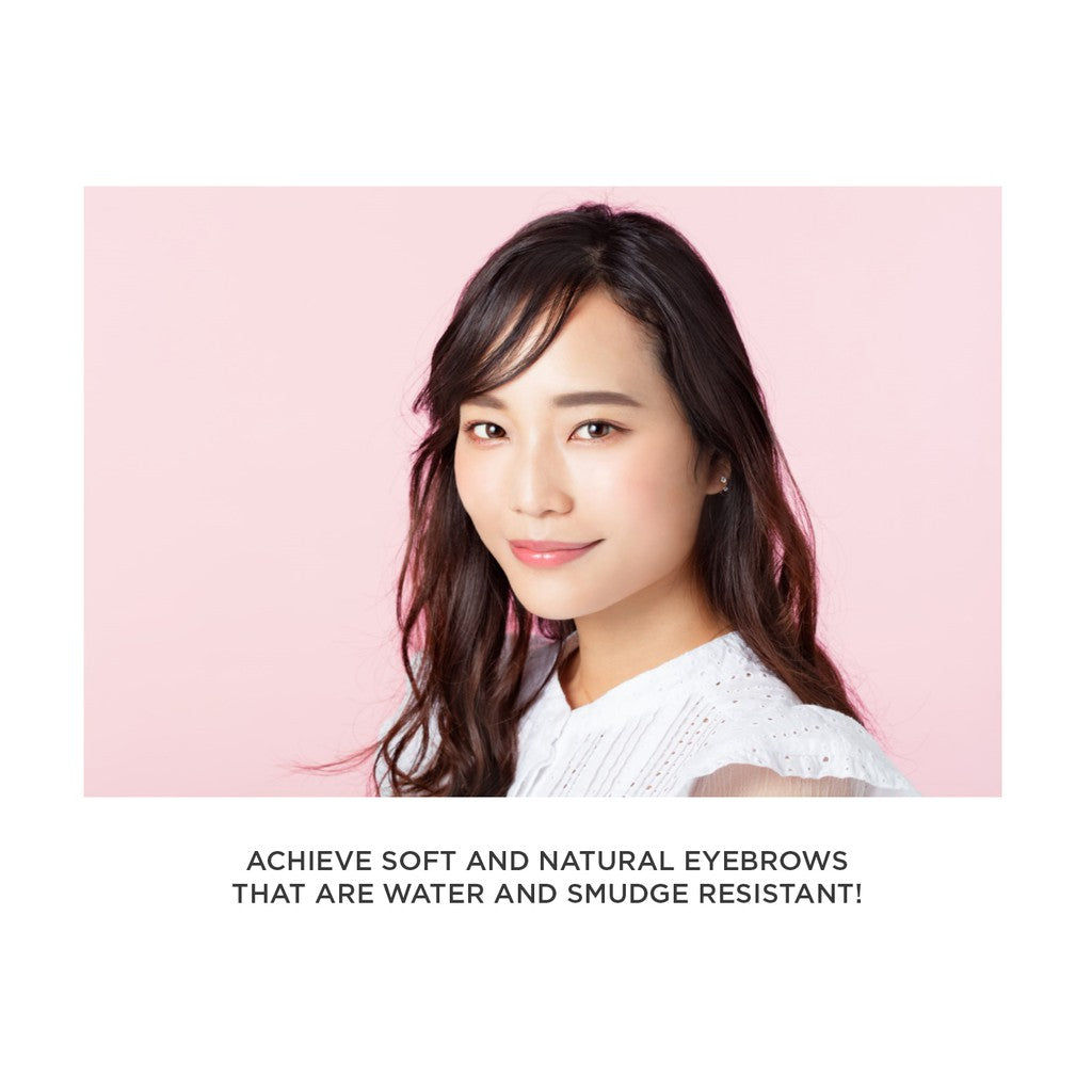 Browlash EX Water Strong W Eyebrow Gel Pencil & Powder Natural Brown