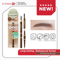 Load image into Gallery viewer, K-Palette Lasting 3Way Eyebrow Pencil WPa 03 Mocha Brown
