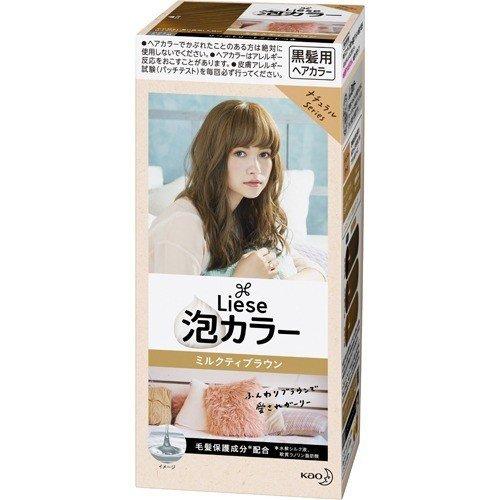 Kao Liese Prettia Bubble Hair Color (Milk Tea Brown)