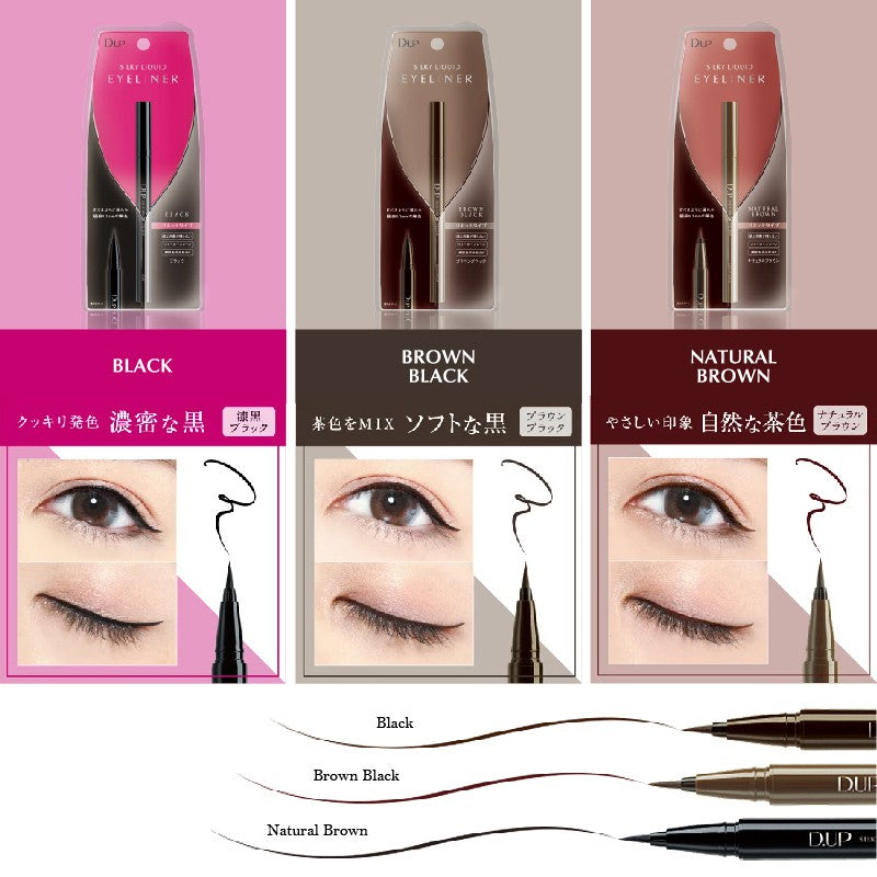 Dup Silky Liquid Eyeliner Waterproof Black