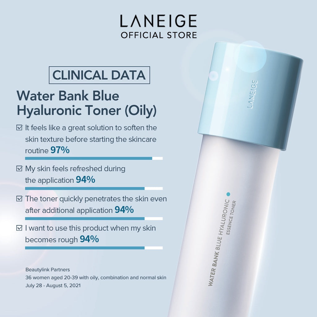 Laneige Water Bank Blue Hyaluronic Essence Toner 160ml