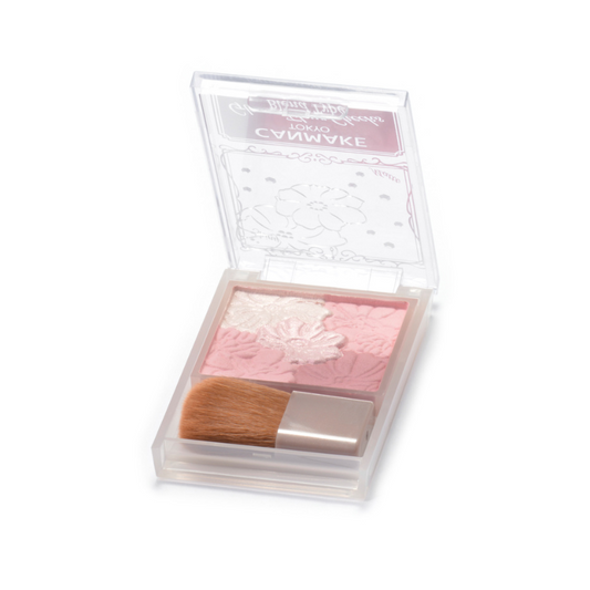 Canmake Glow Fleur Cheeks (Blend Type) B02 Rose Ballerina