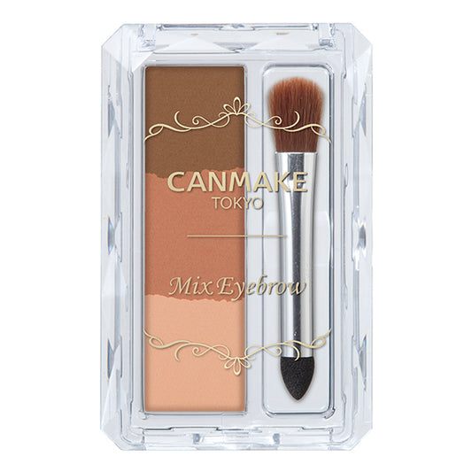 Canmake Mix Eyebrow 09 Peach Tea Brown